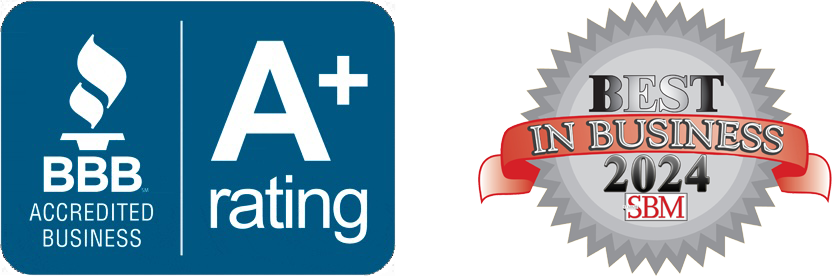 NOC Technology is proud to have earned an A+ rating from the BBB and the Best in Business Award 