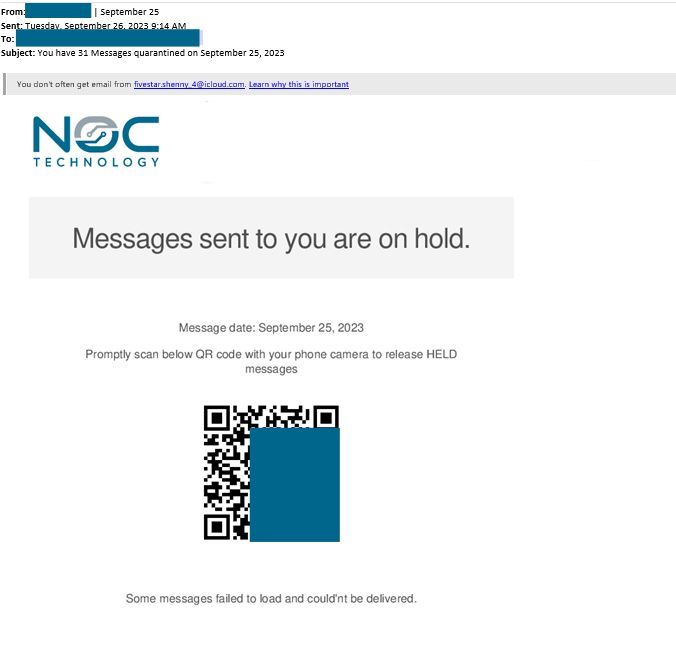QR code phishing