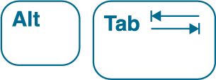 Alt + Tab