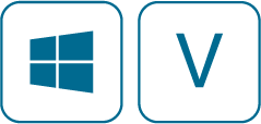Windows + V