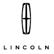 Lincoln logo: Vertical emblem with black outline and Lincoln text below.