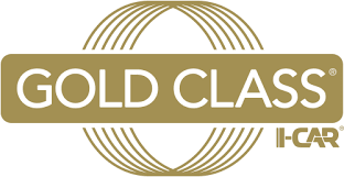 Gold Class logo: gold rectangle with 