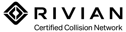 Rivian logo with text 