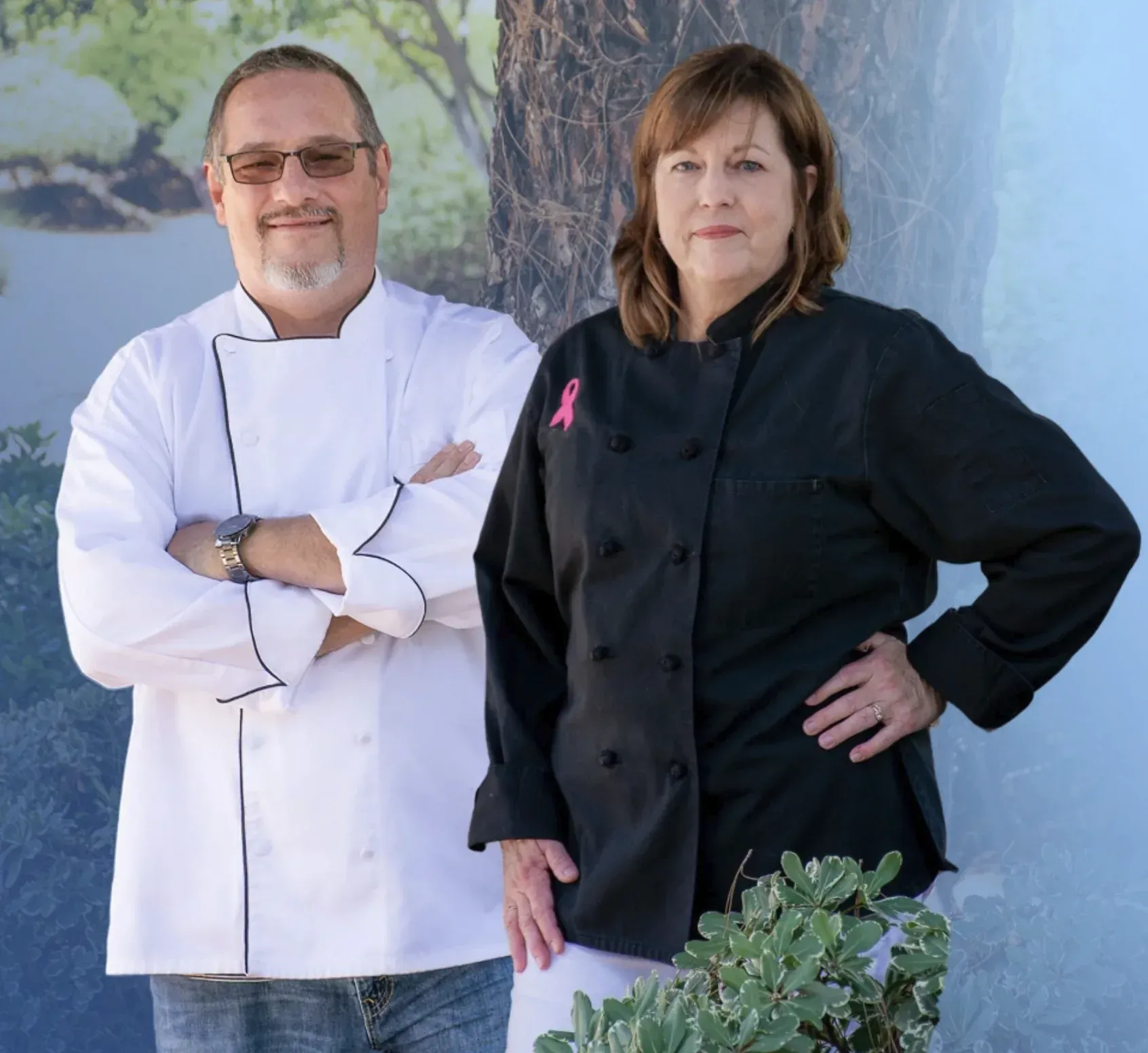 Chefs Jeff and Gail Reed of BlueHen Chefs