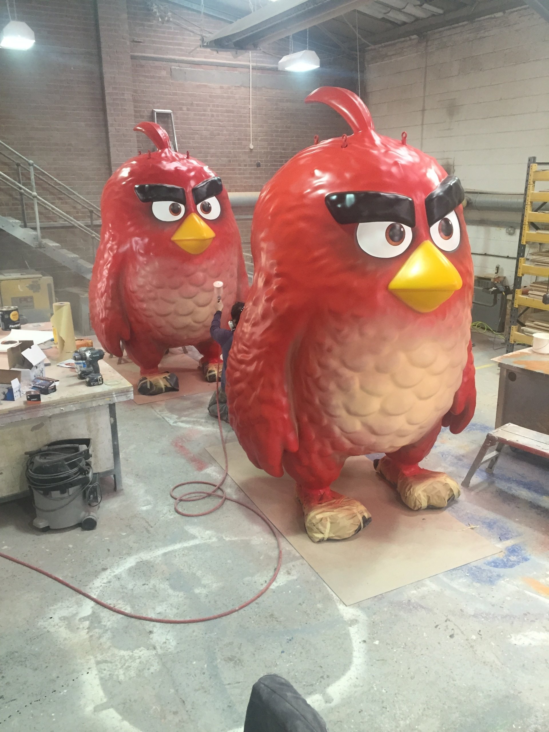 3D Printed Movie Props | Angry Birds Film