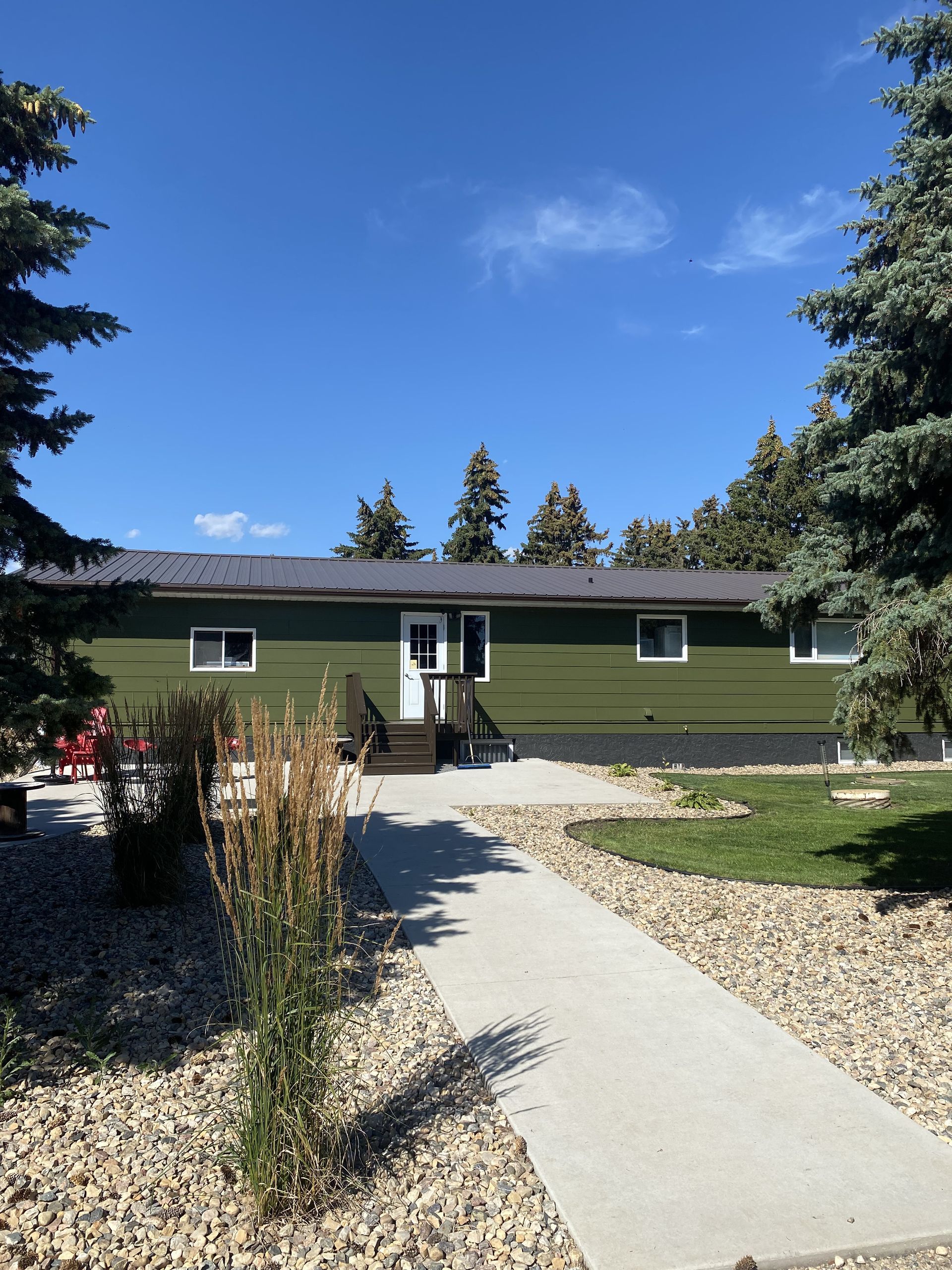 outside of lodge