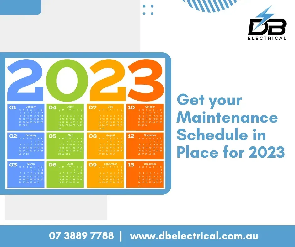 A Colorful Calendar With The Year 2023 On It – Brendale, QLD - DB Electrical