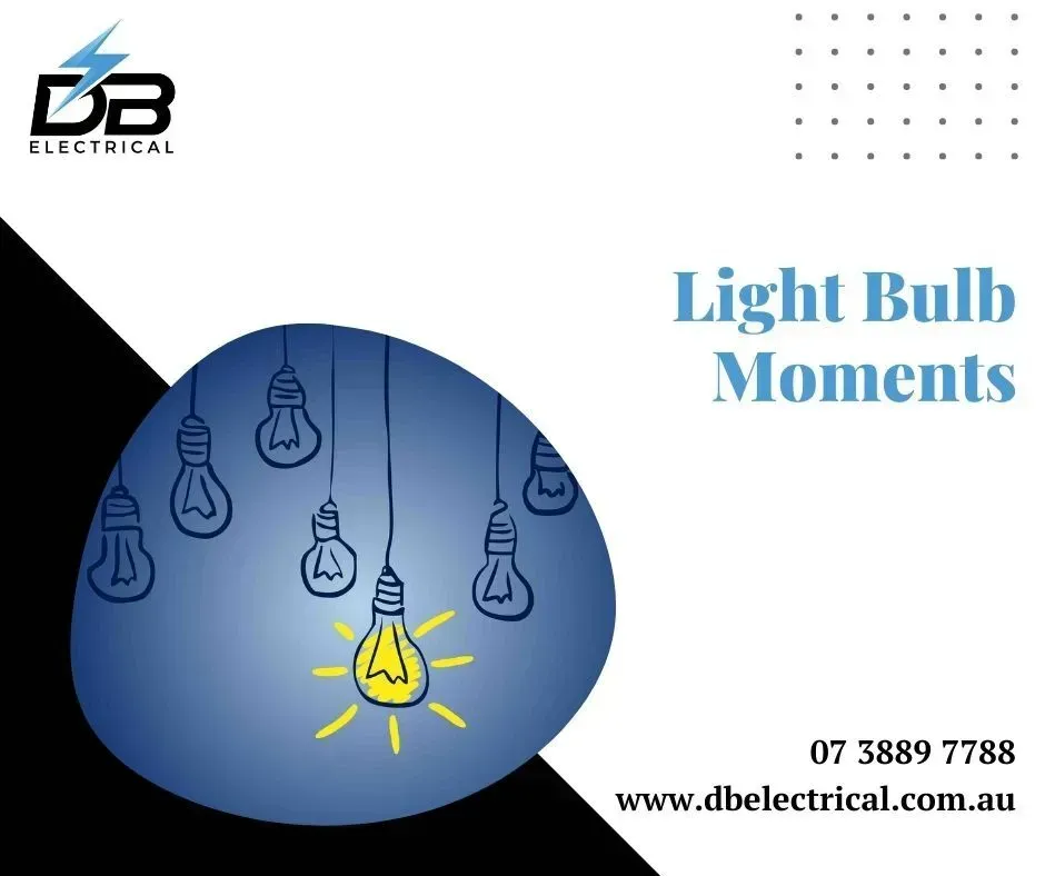 A Bunch Of Light Bulbs Are Hanging From The Ceiling – Brendale, QLD - DB Electrical