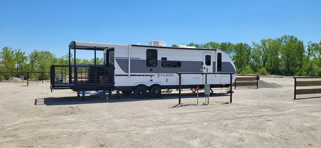 Workforce RV Park Outside The Bathroom Area