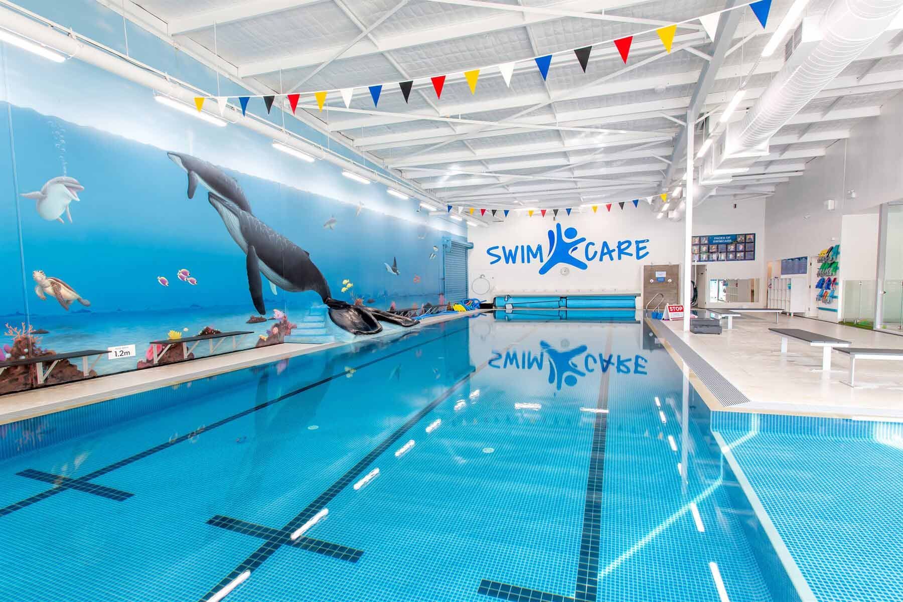 Indoor Swimming Pool With Bright Blue Water — Swim Care Boambee in Coffs Harbour, NSW