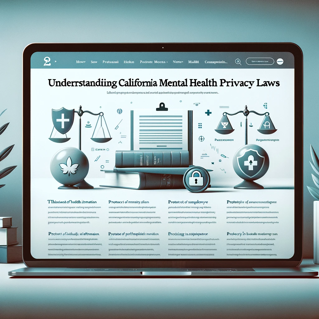 Mental health privacy laws in California and the U.S.