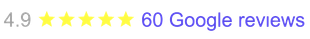 4.9-star rating with 54 Google reviews