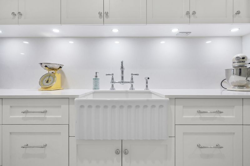 A white Kitchen sink — Custom Cabinets Design in Berrimah, NT