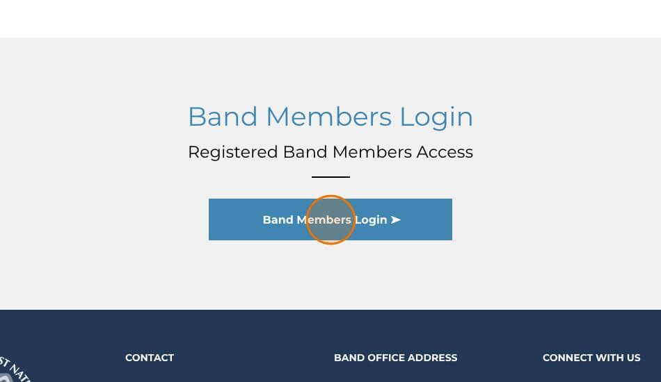 portal landing page