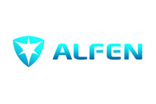 Het logo van Alpen is een blauw schild met een ster erop.