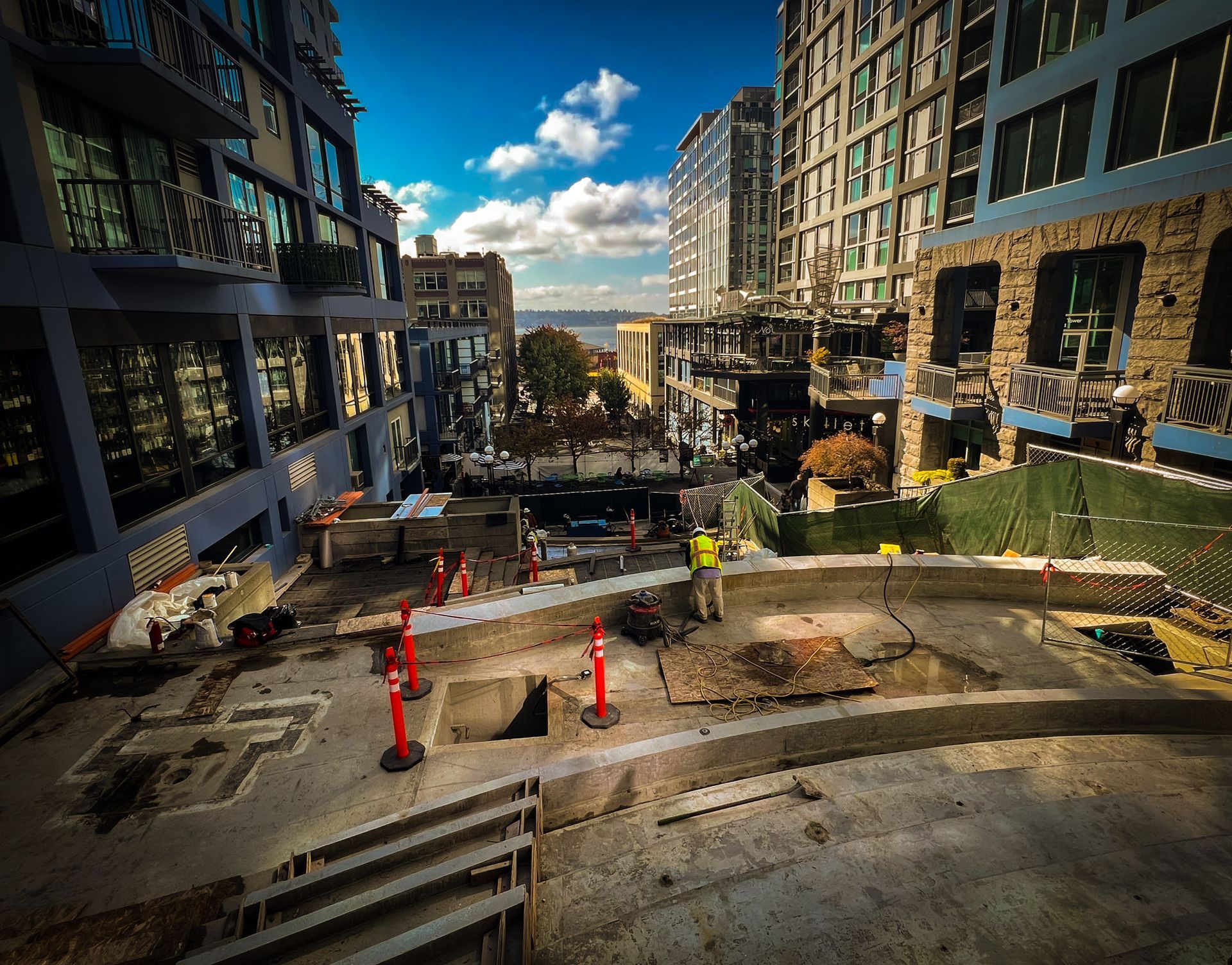 water feature construction - laughing waters