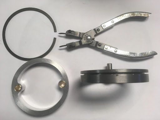 retainer collar, retainer ring, and removal tool