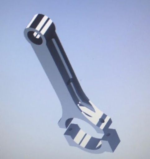 special connecting rod solid works