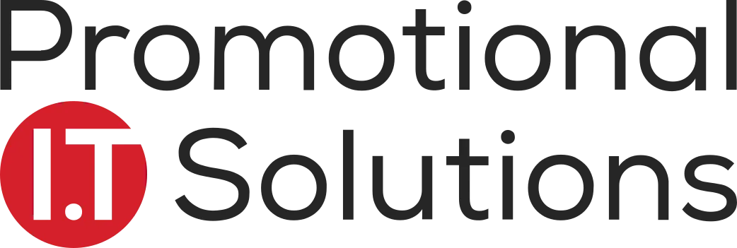 Promotional I.T Solutions logo in black and red text with a red circle behind “I.T”