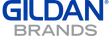 Gildan Brands logo in blue and gray text on a white background