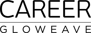 Career Gloweave logo in black text on a white background