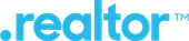 .realtor logo in light blue with TM symbol.