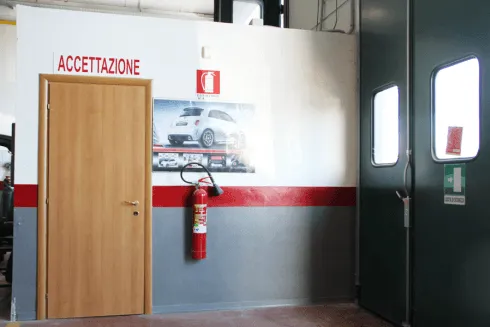 cabina di verniciatura auto