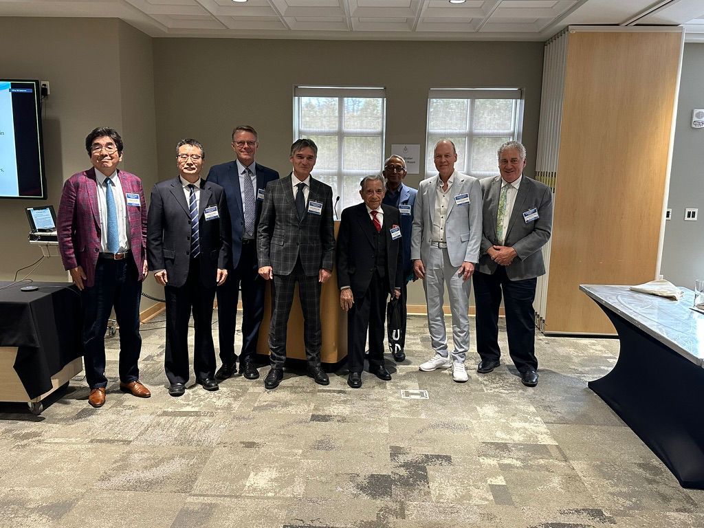 ISSS board members at a recent symposium