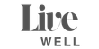 Live Well logo in gray and black text on a white background