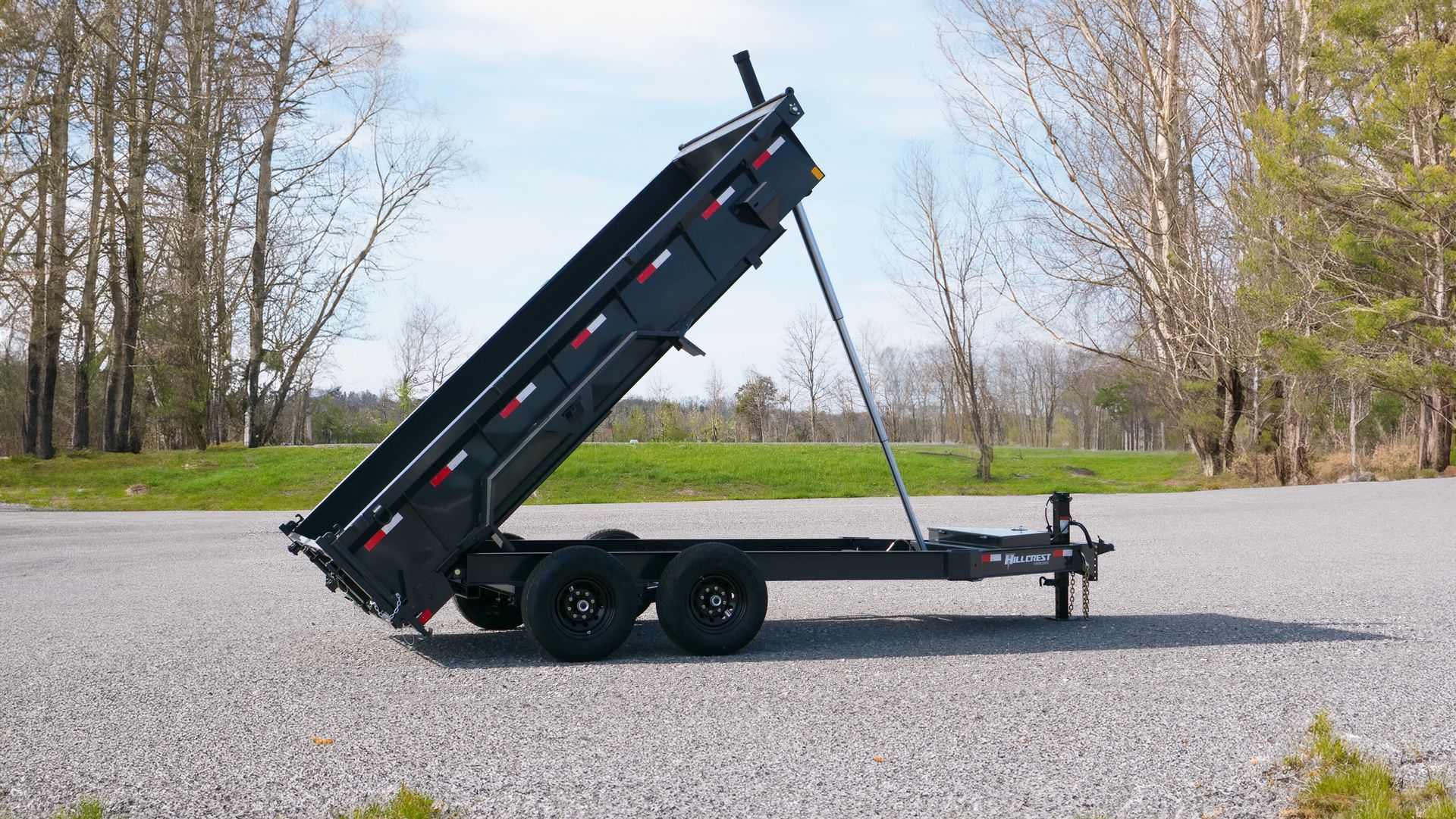 Gooseneck Dump Trailer Hillcrest Trailers