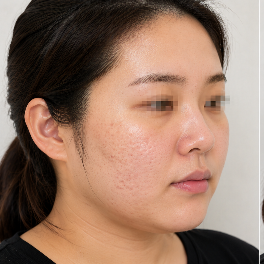 Before-treatment image placeholder — replace with authorized Newline Clinic image before publishing