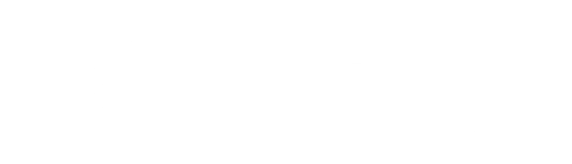 A white Xtra Factors logo