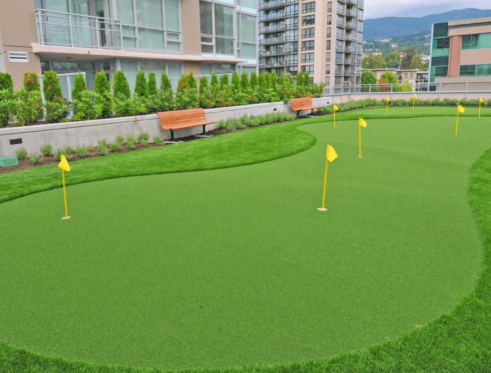 Golf greens turf installed in Melbourne FL