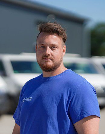 Portrait eines Mitarbeiters der Firma Loerts