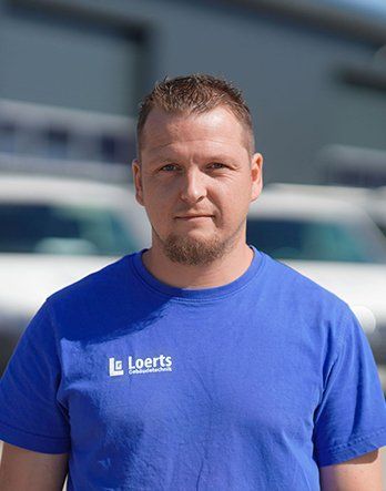 Portrait eines Mitarbeiters der Firma Loerts