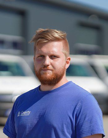 Portrait eines Mitarbeiters der Firma Loerts