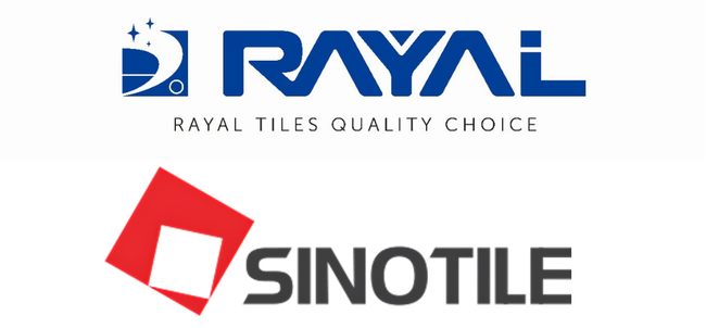 Sinotile Premium Tile Manufacturer South Africa Footer Banner Depicting Sinotile Branding With Tiles