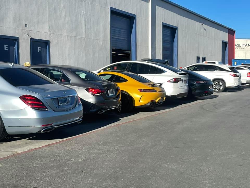 Parked Cars — Las Vegas, NV — Exoticar Paintworks Inc.