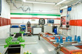 Clean Celette Fixture Bench — Las Vegas, NV — Exoticar Paintworks Inc.
