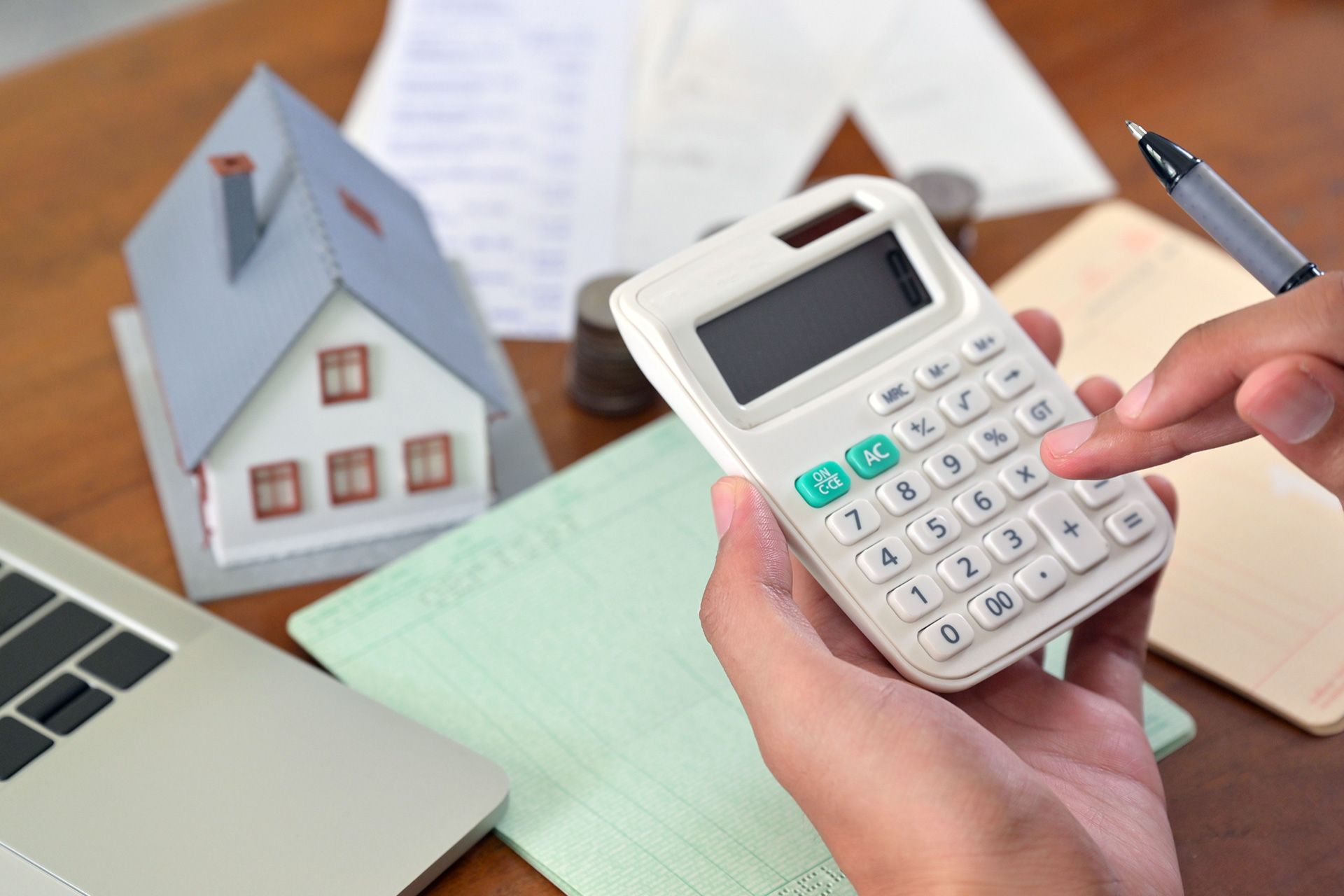 Buyer reviewing repair estimates after home inspection 