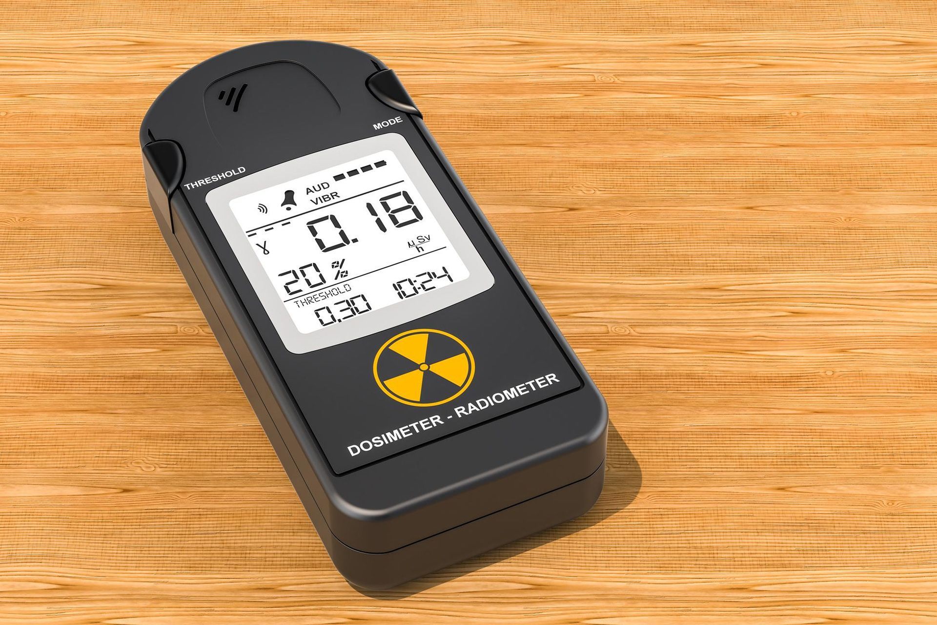 testing device placed inside home