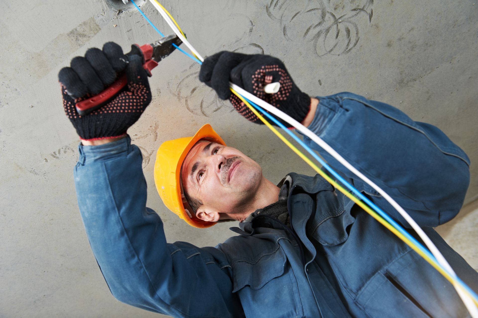 Local electrician showcasing expert wiring repair, highlighting reliable electrical solutions