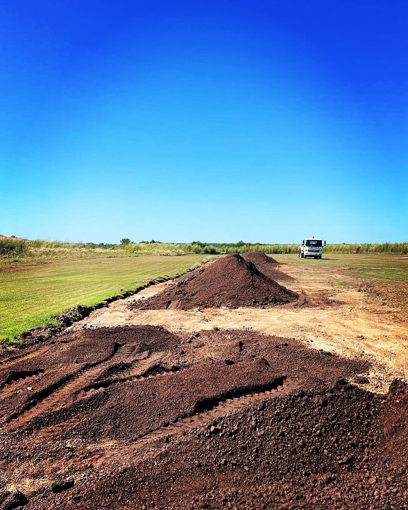 Rural Landscaping Job Being Undertaken — Rural & Commercial Landscaper in Humpty Doo, NT