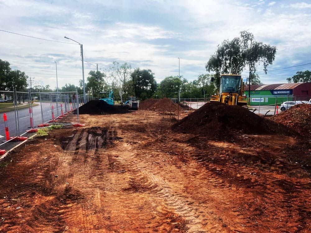 Soil Excavation on Construction Site — Rural & Commercial Landscaper in Humpty Doo, NT