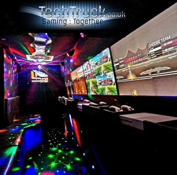 TechTruck party disco lights