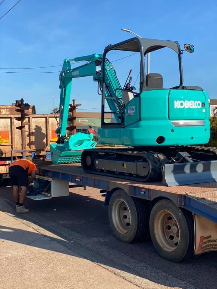 Kobelco Excavator — JLM Contracting Services Pty Ltd in Palmerston, NT