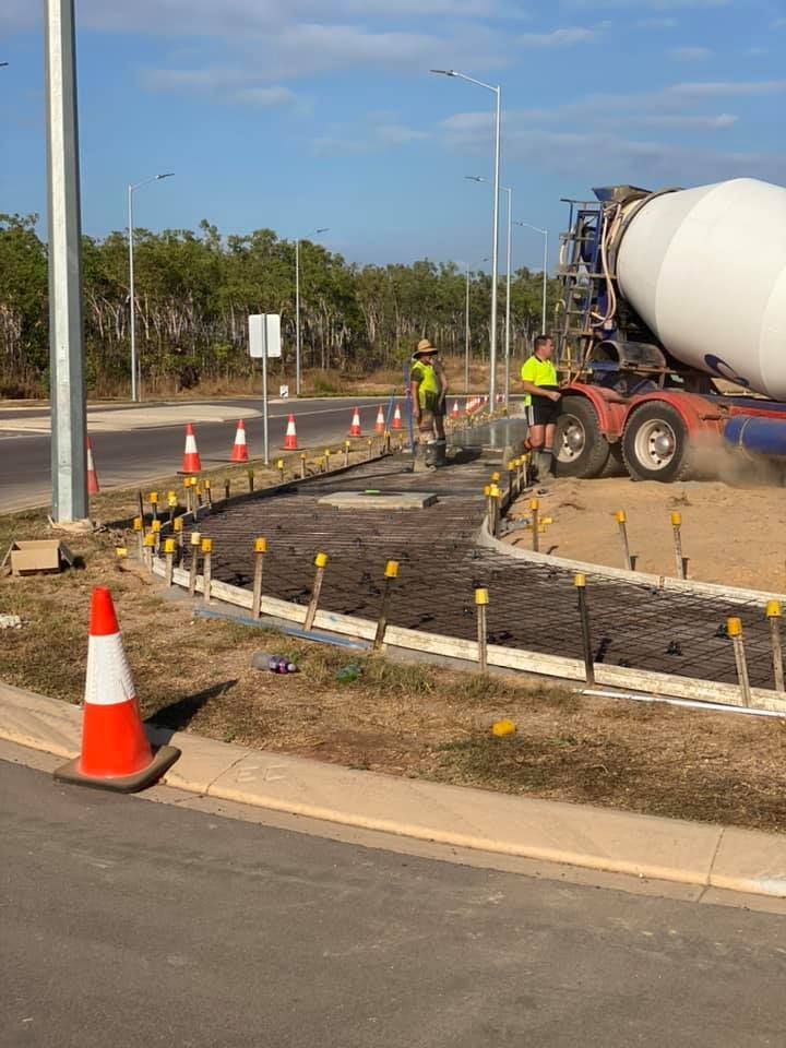 Another Road Concreting — JLM Contracting Services Pty Ltd in Virginia, NT