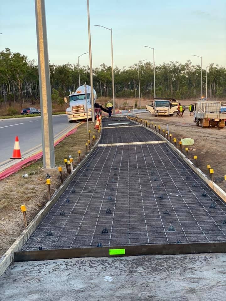 Concrete Driveway — JLM Contracting Services Pty Ltd in Virginia, NT