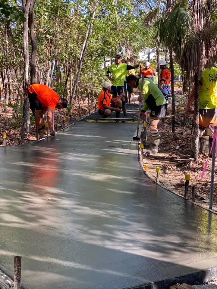 Skilled Workers Works On Concreting — JLM Contracting Services Pty Ltd in Palmerston, NT