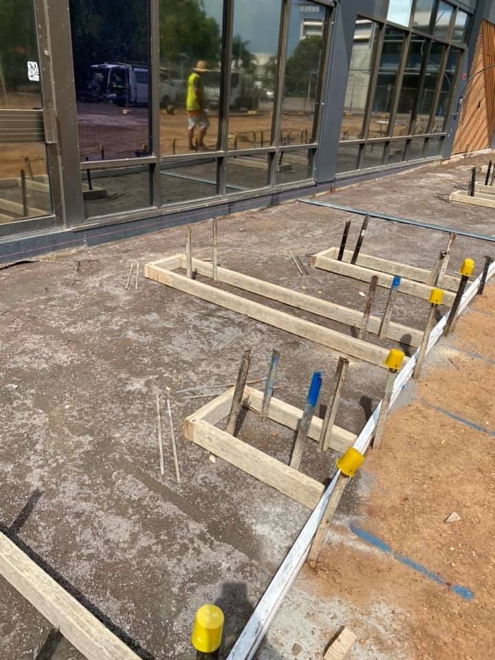 On Process Concreting On A Commercial Site — JLM Contracting Services Pty Ltd in Virginia, NT